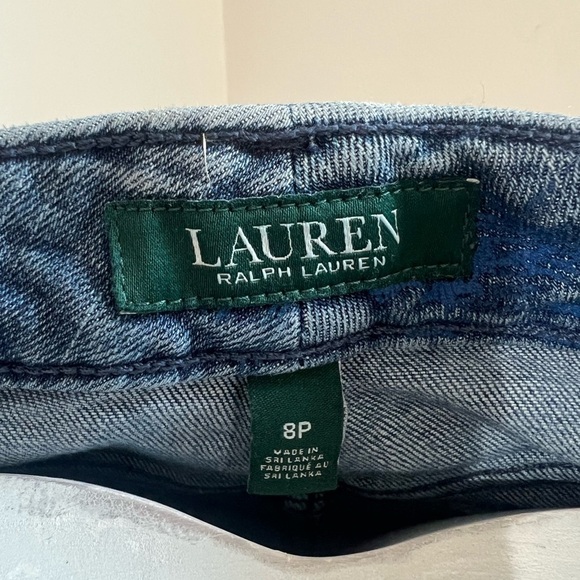 Ralph Lauren Equestrian Lasso Tack Horse Bit Crop Denim Jeans - Picture 9 of 13